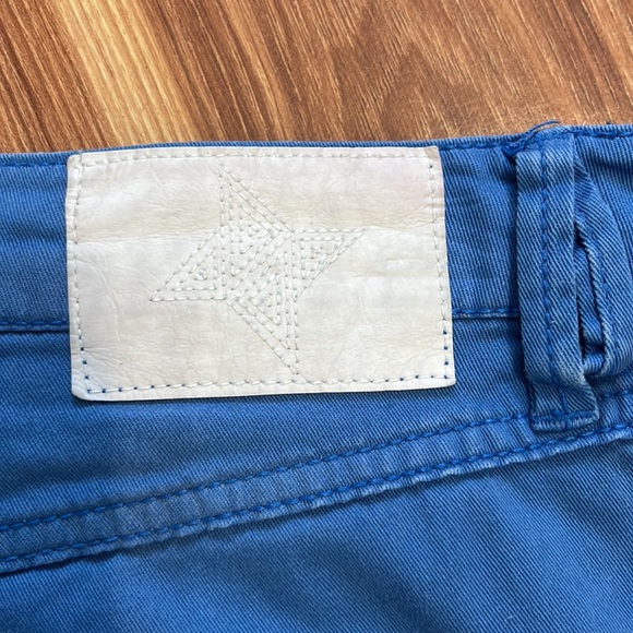 BCBGeneration Blue Denim 5-Pocket Style Shorts - Picture 4 of 6